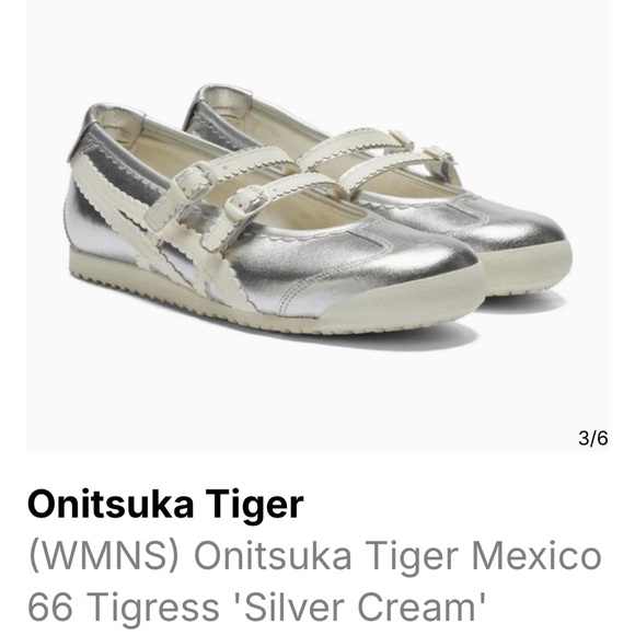 Onitsuka Tiger by Asics Shoes - Onitsuka Tiger by Asics Kids Silver Cream Shoes